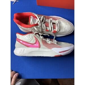 New Nike Kyrie 8 Light Bone Picante Red Cream D16017-002 Size 11 Men’s